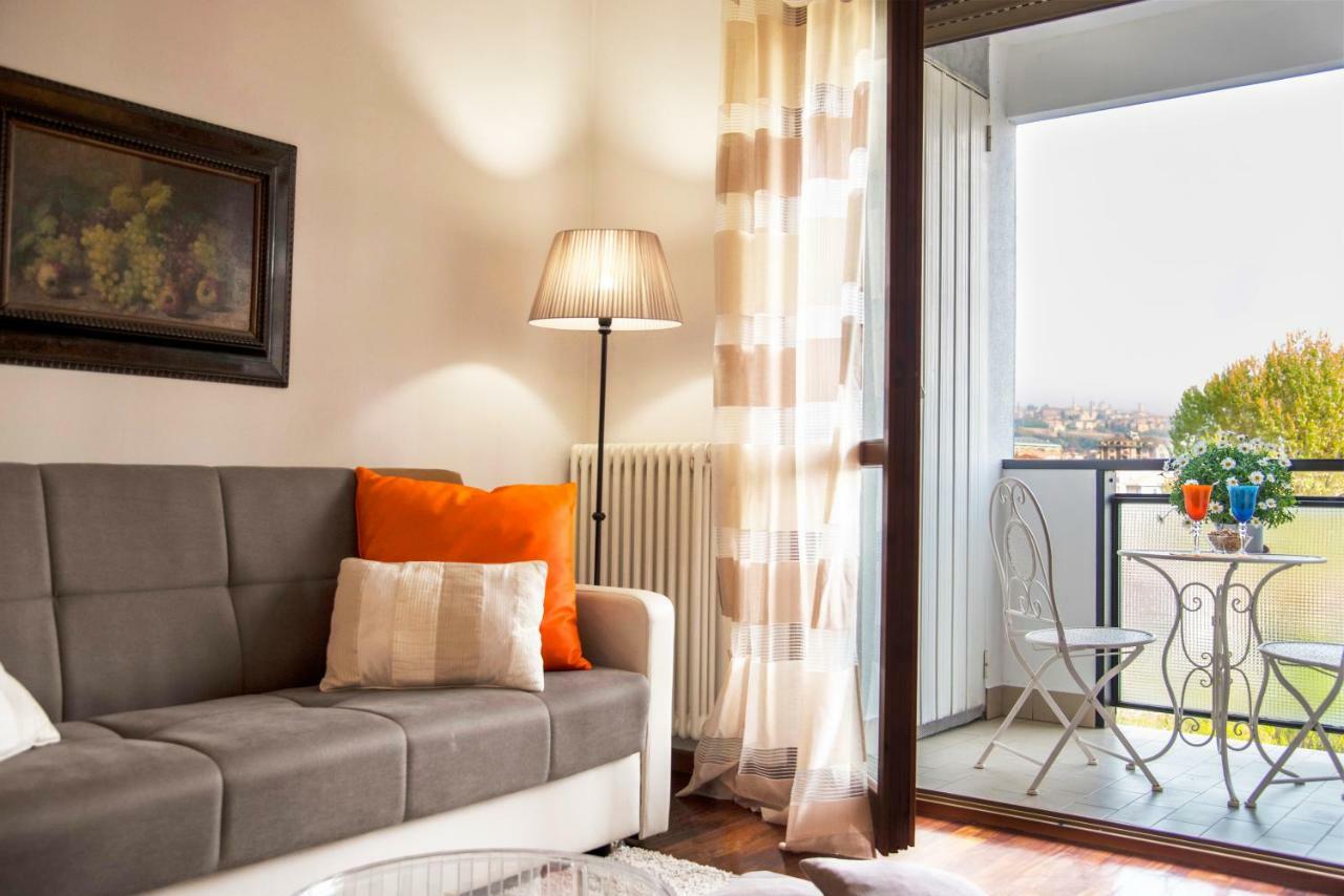 Chic Panoramic Apartment Bergame Extérieur photo